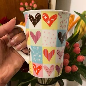 Heart coffee mug